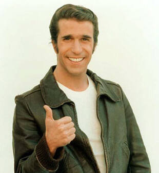 Fonzie di Happy Days