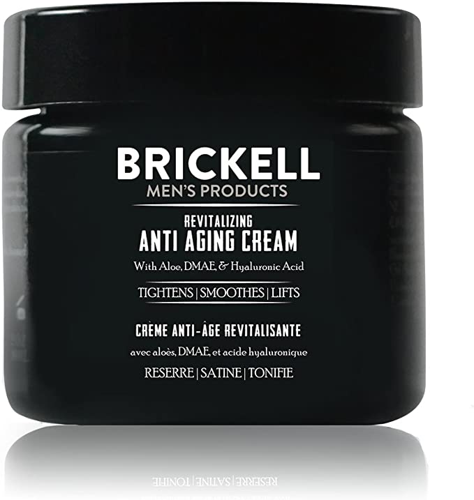 confezione della Brickell Men's Crema Rivitalizzante Anti-invecchiamento