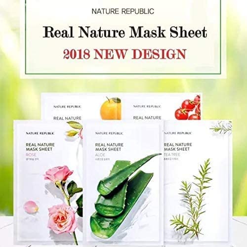 confezione delle Nature Republic sheet mask